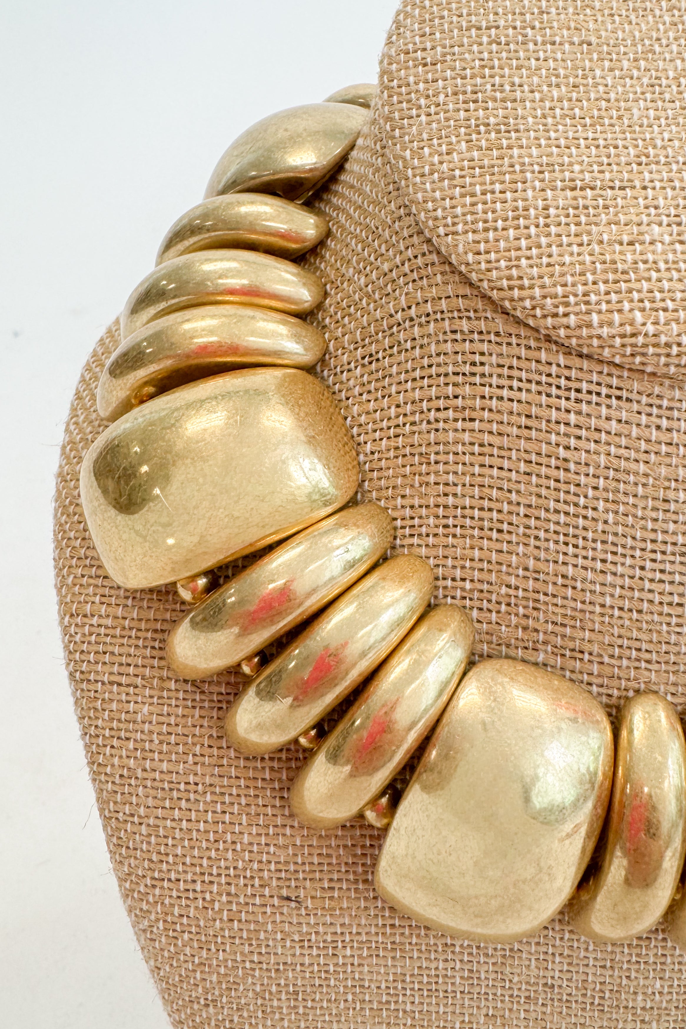 Ariana Vintage Multi Dome Shaped Necklace
