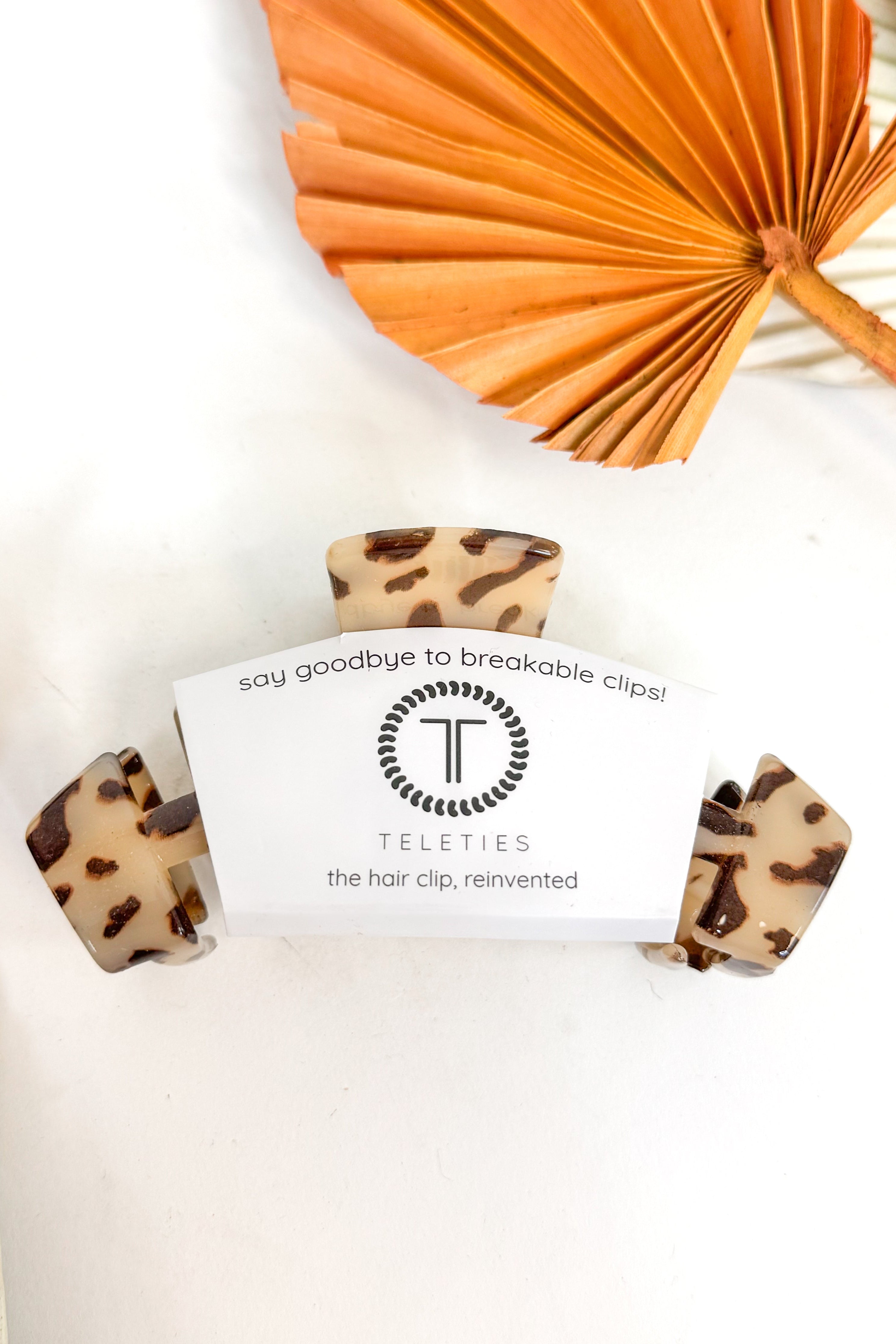 Blonde Tortoise Large Claw Clip by Teletie