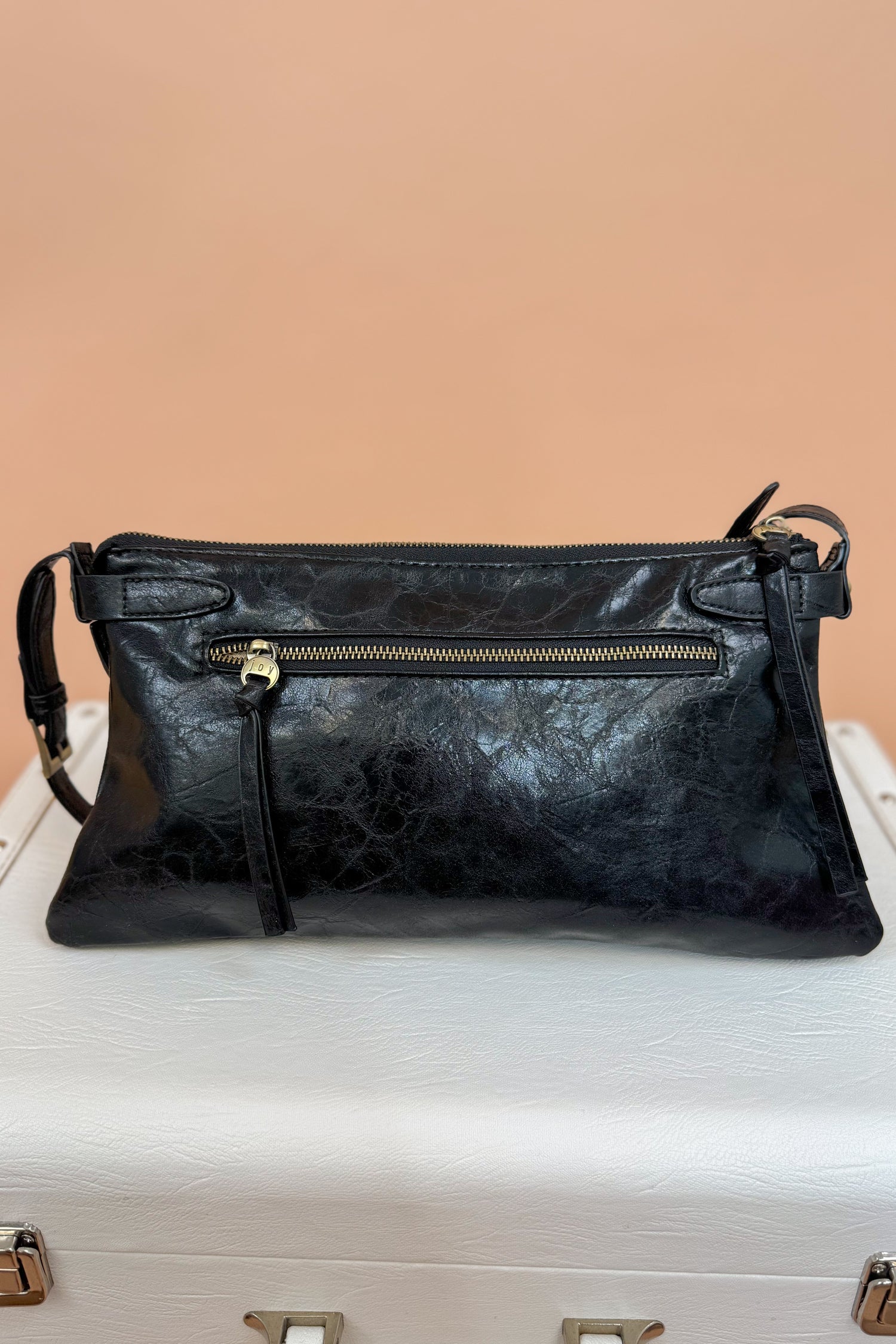 Black Eve Trapeze Shoulder Bag