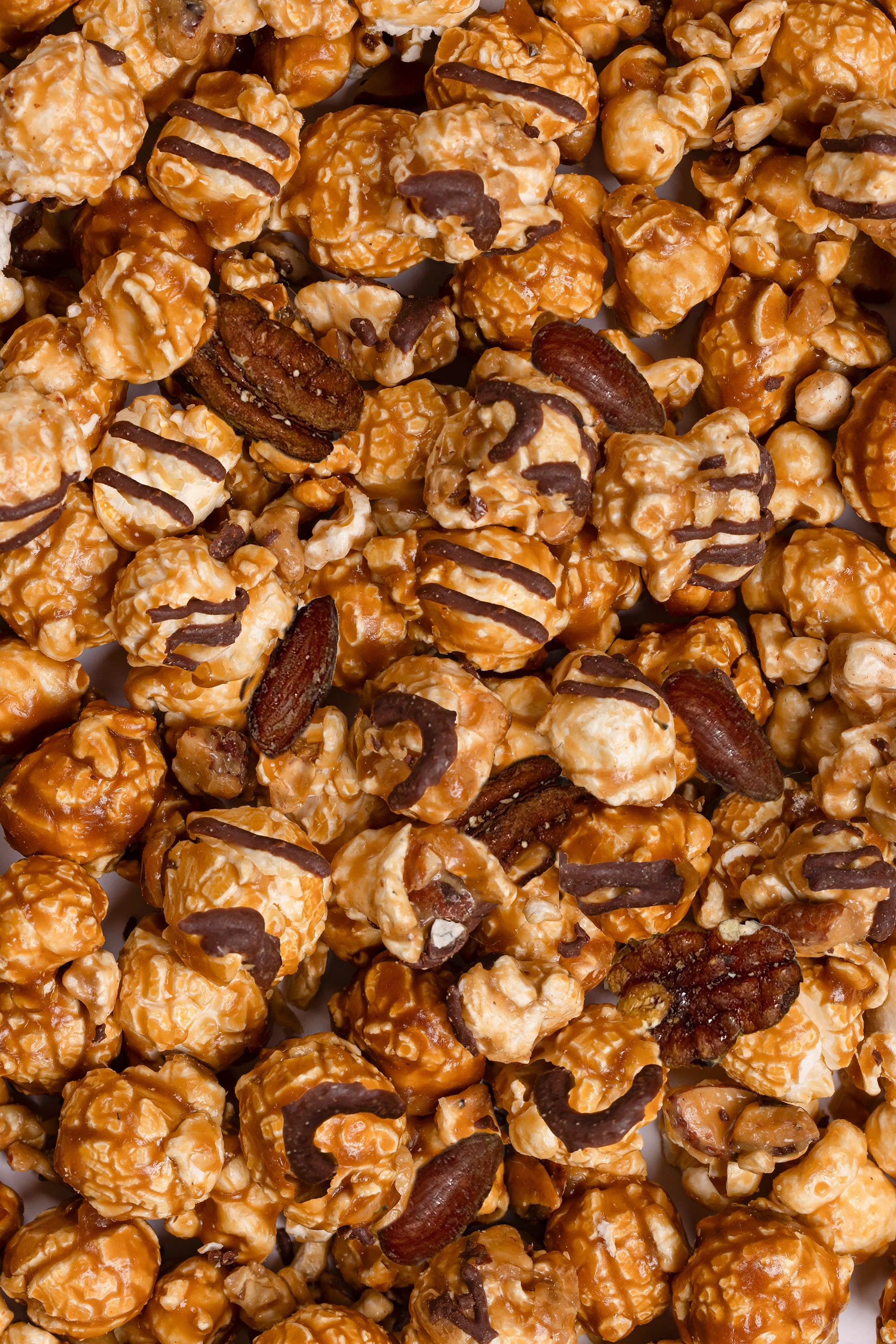 Poppy Popcorn Reindeer Crunch popcorn shown.