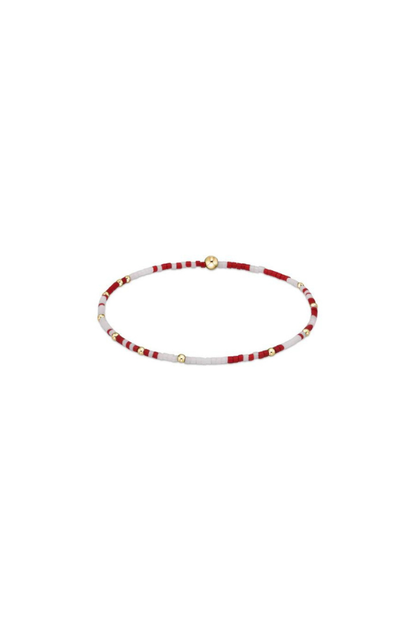 Gameday Hope Unwritten Bracelet Bright Red/White by enewton