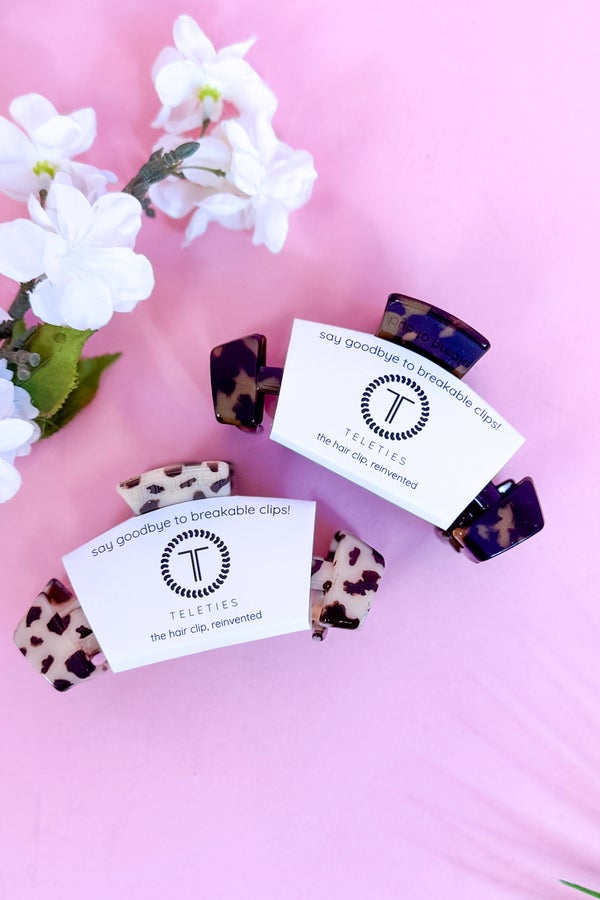 Blonde Tortoise Medium Claw Clip by Teletie