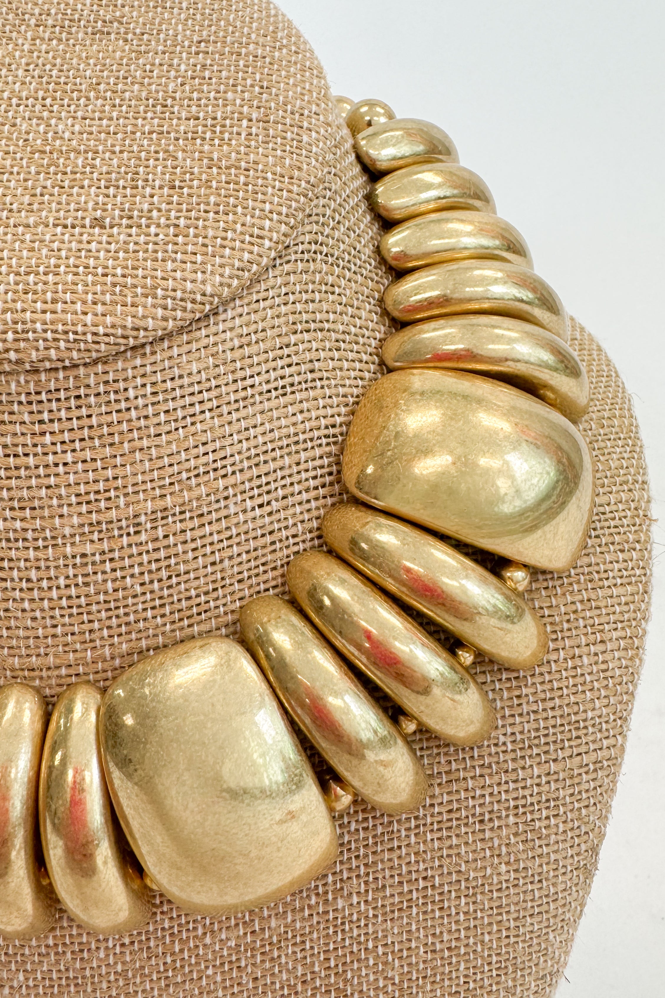 Ariana Vintage Multi Dome Shaped Necklace