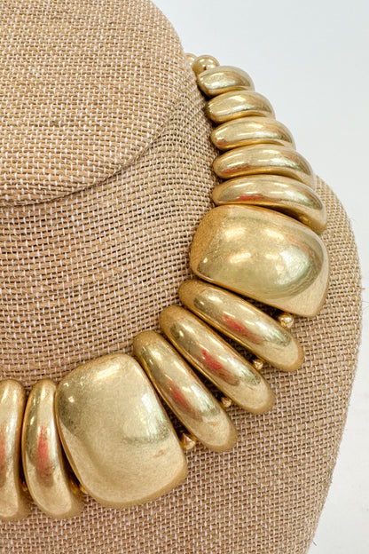 Ariana Vintage Multi Dome Shaped Necklace