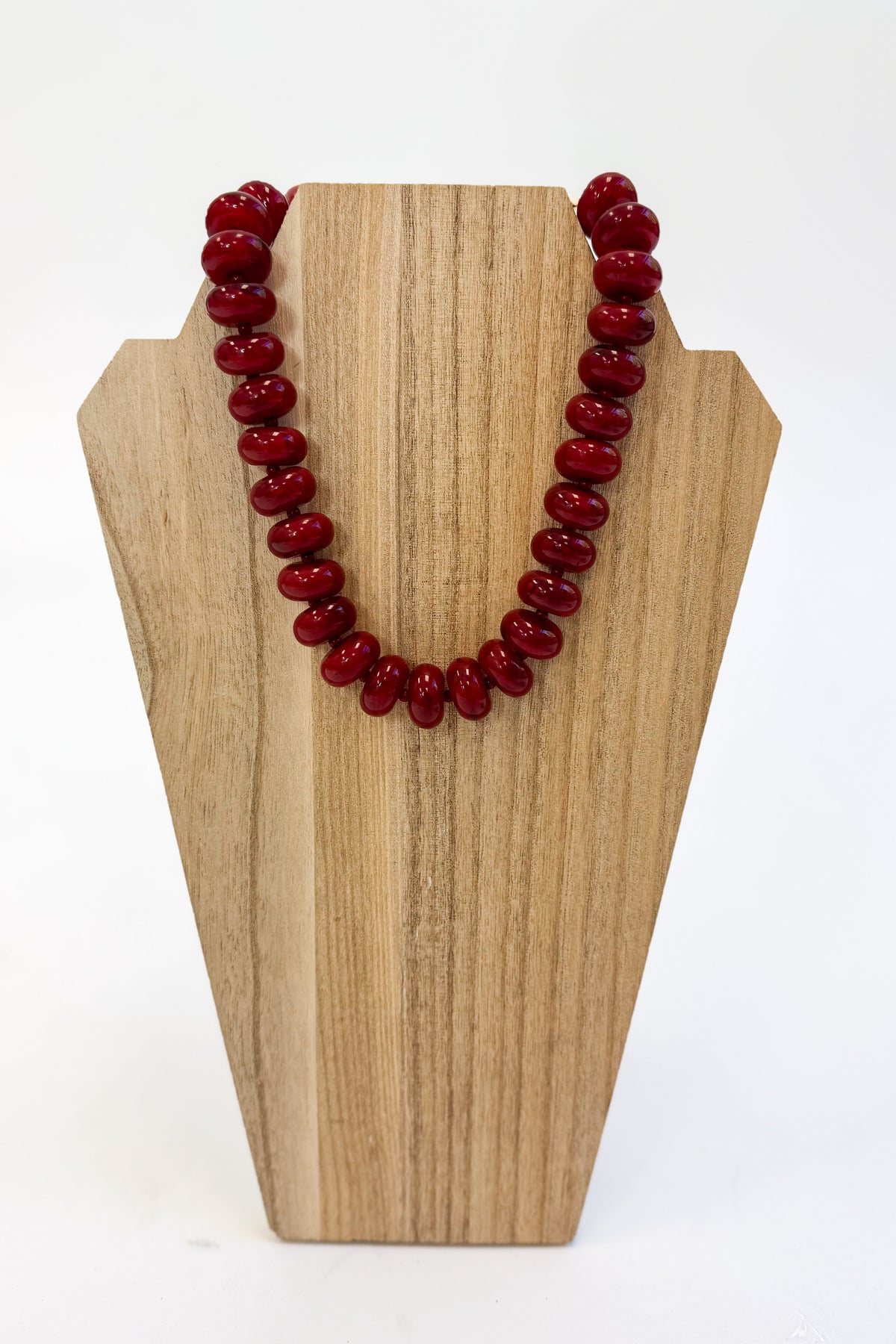 Lisa Flat Ball Necklace