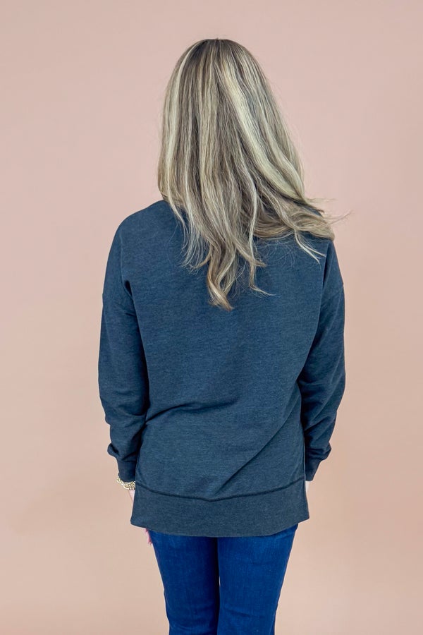 Modern V-Neck Weekender In Jet Black by Z Supply