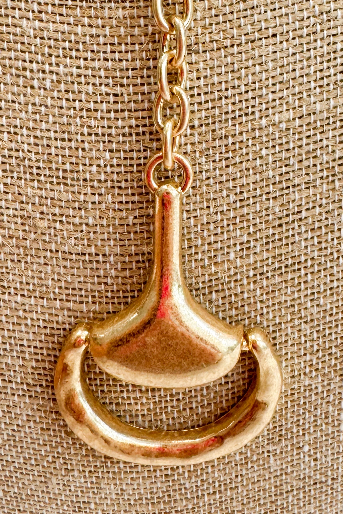 Lana Horsebit Pendant Adjustable Necklace