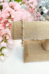 mixed metal enewton bracelet on burlap display
