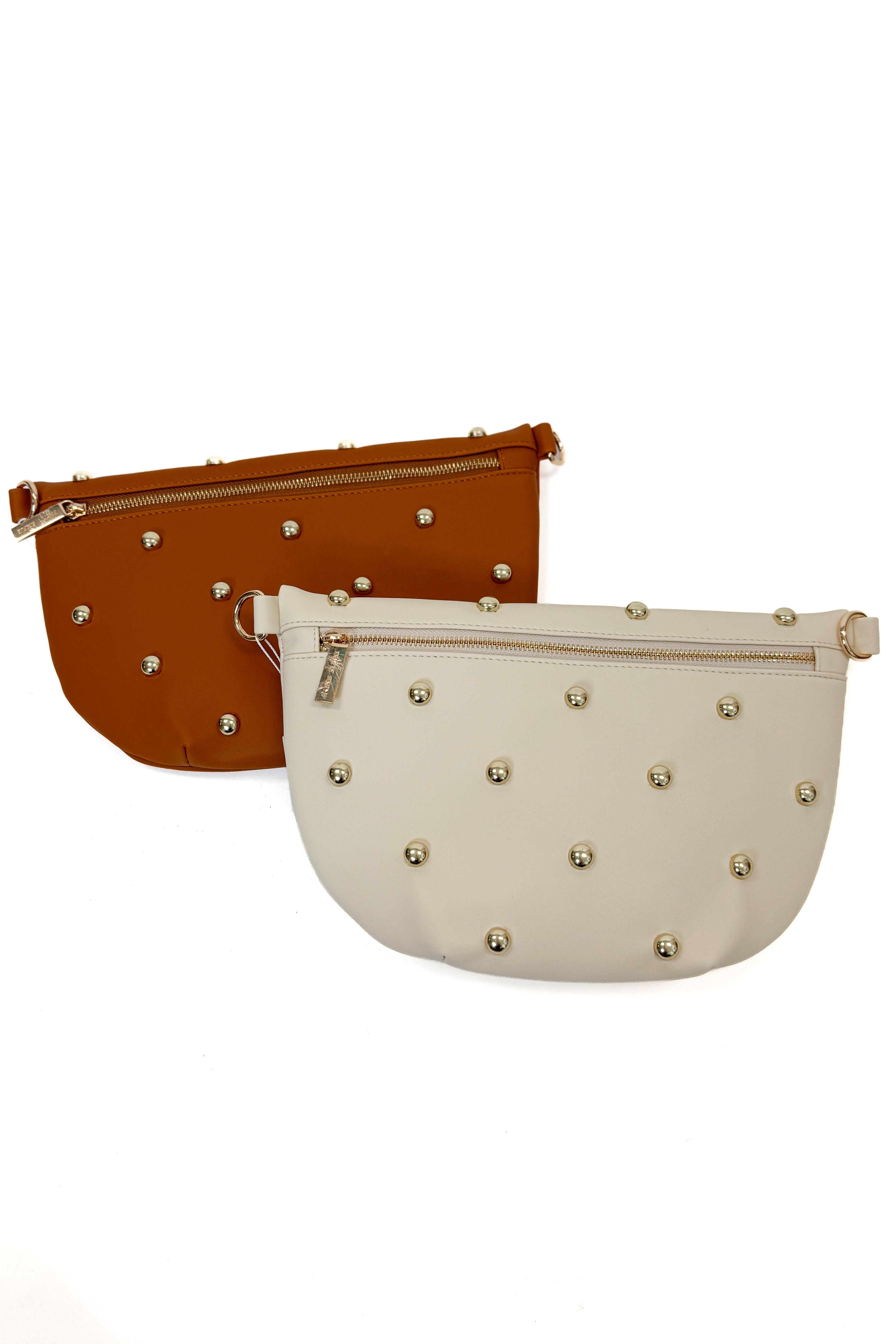 Westlyn Gold Studded Bum Bag