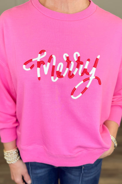 Millie Merry Corded Sweatshirt