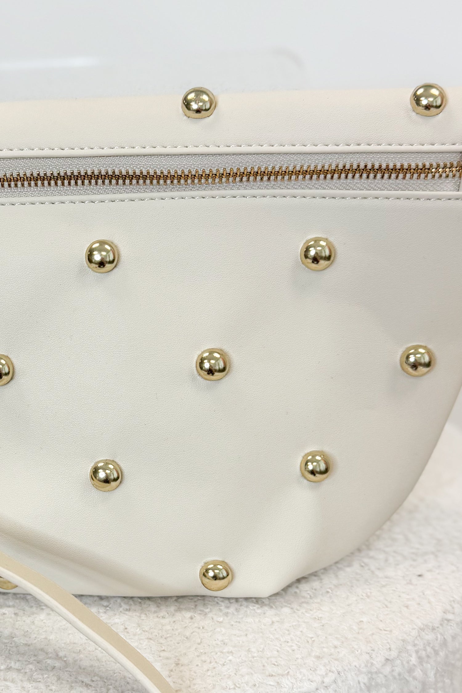 Westlyn Gold Studded Bum Bag