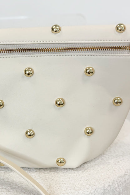 Westlyn Gold Studded Bum Bag