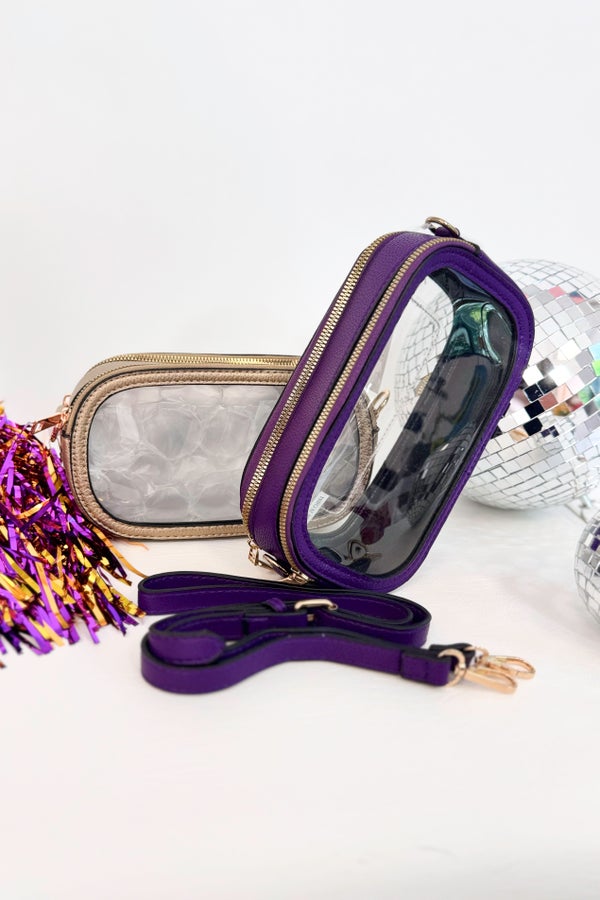Clear Oval Stadium Bags