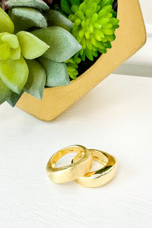 Orla Ring Set of 2 by Betty Carre