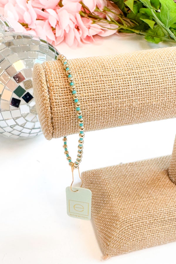 Hope Grateful Bracelet - Turquoise by e newton