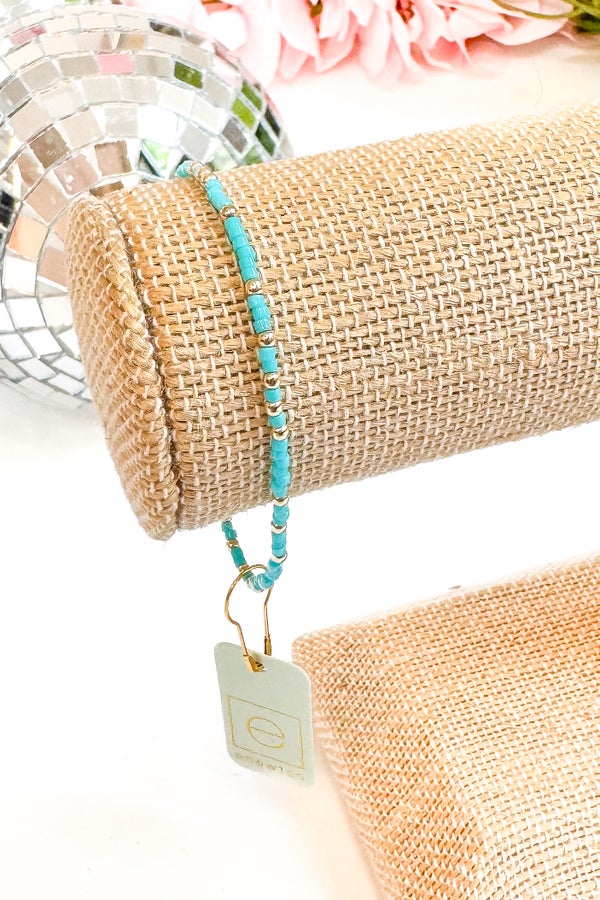 Hope Unwritten Bracelet - Turquoise by e newton