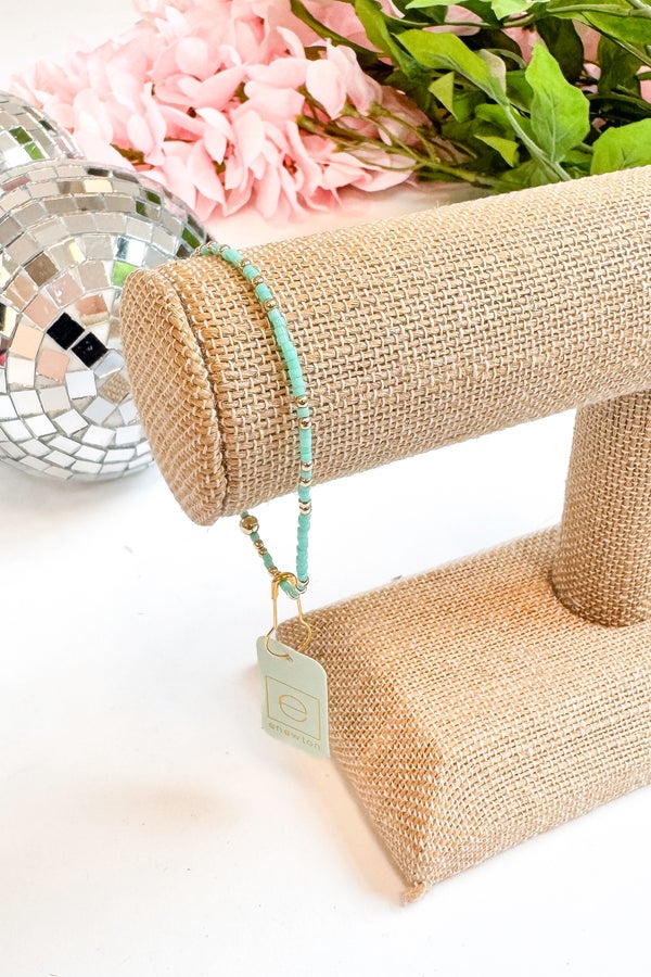 Hope Unwritten Bracelet - Mint by e newton