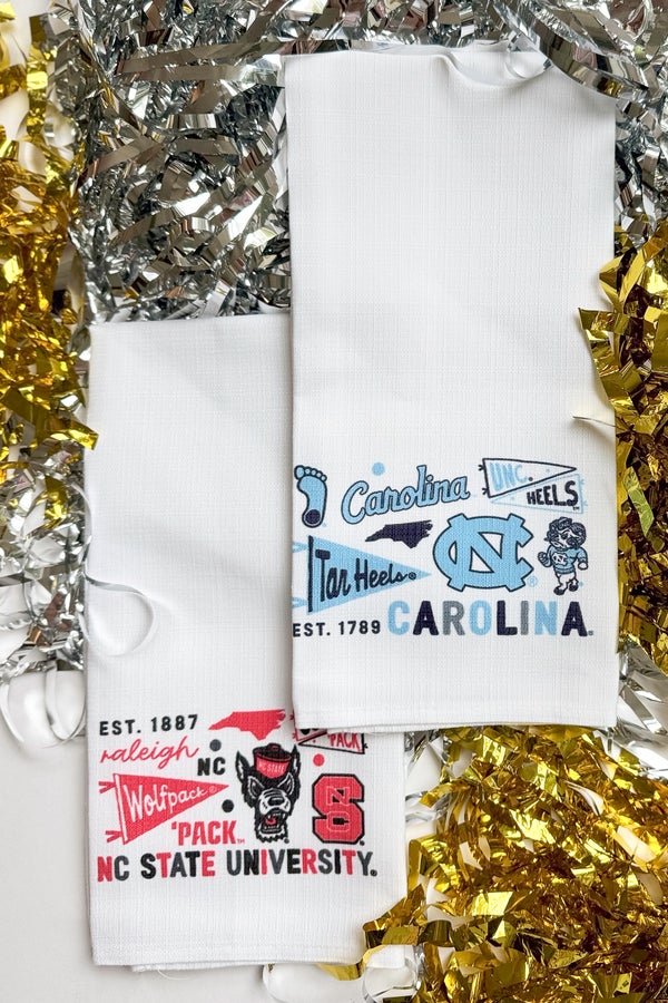 Collegiate Tea Towel by Little Birdie - UNC