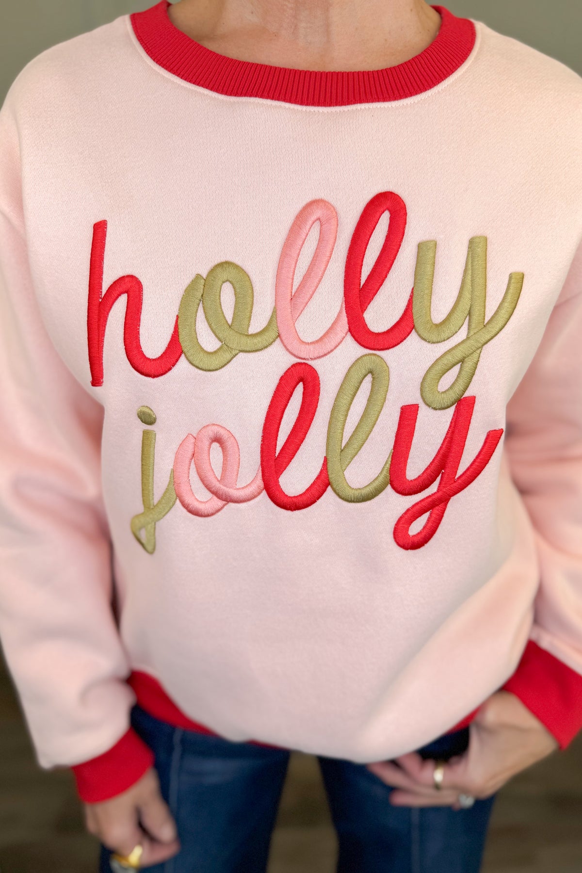 Holly Jolly Signature Crew Sweatshirt