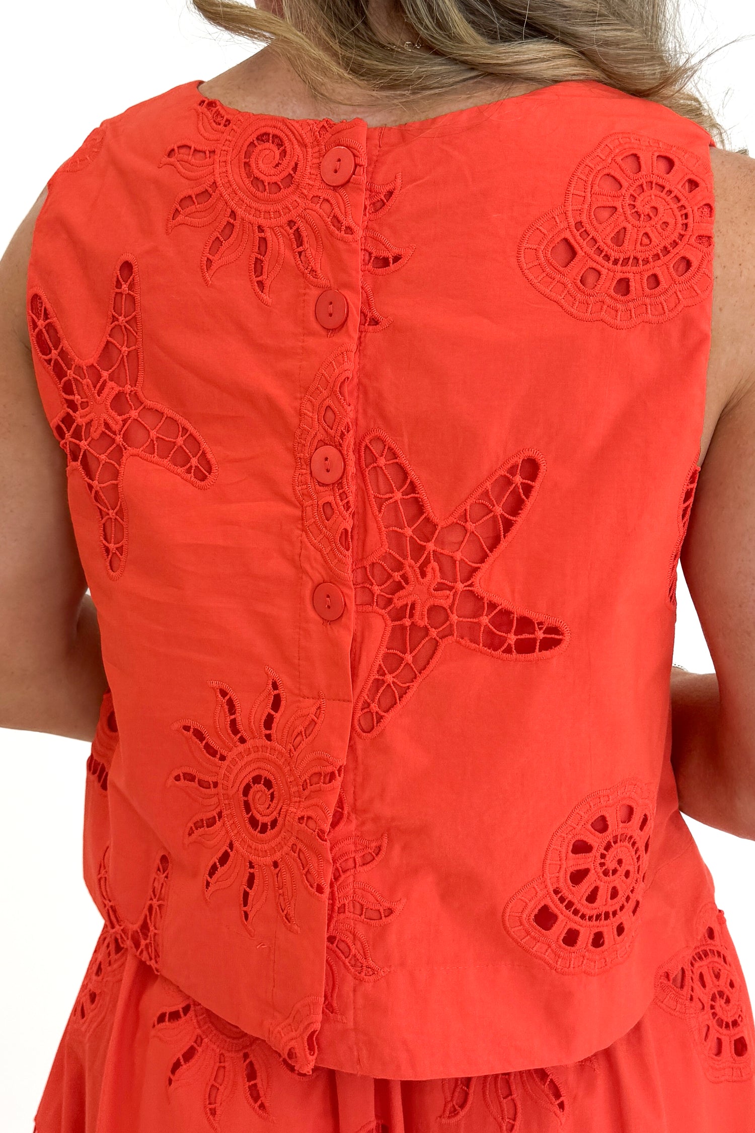 Coral Embroidered Tank | Eyelet Lace Top Women | Vacation Outfit Boutique Swagger Boutique Coral Embroidered Tank | Eyelet Lace Top Women | Vacation Outfit Boutique Swagger Boutique