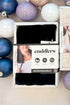 Cuddlers Heated Neck Wrap against holiday background black