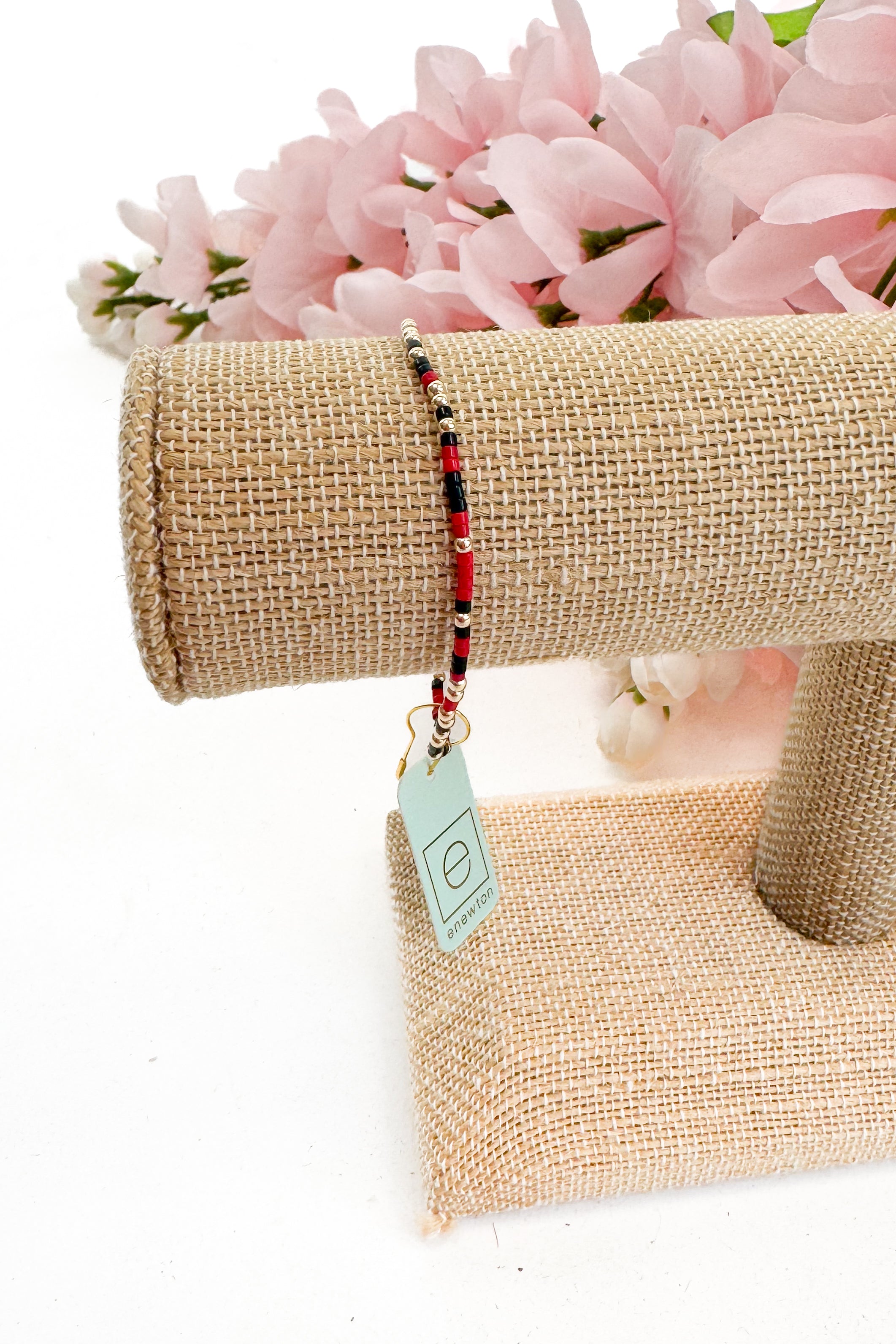 Gameday Hope Unwritten Bracelet Bright Red/Onyx by enewton