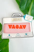 Luggage handle wrap with &