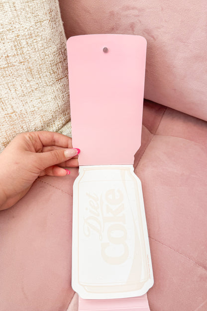 Inside of Diet Coke Pocket Notepad featuring Diet Coke image