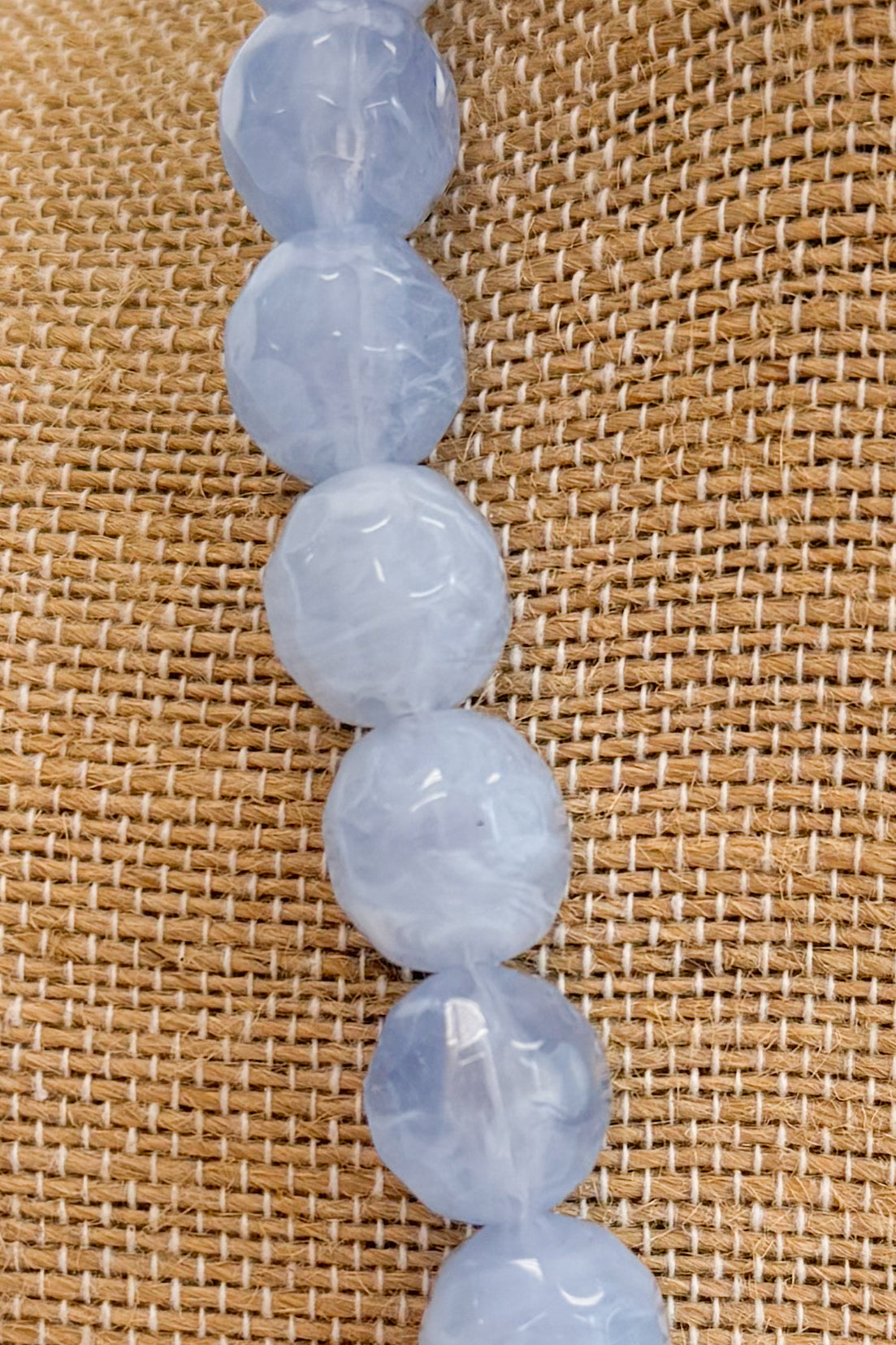 Taylor Organic Teardrop Accent Stone Necklace