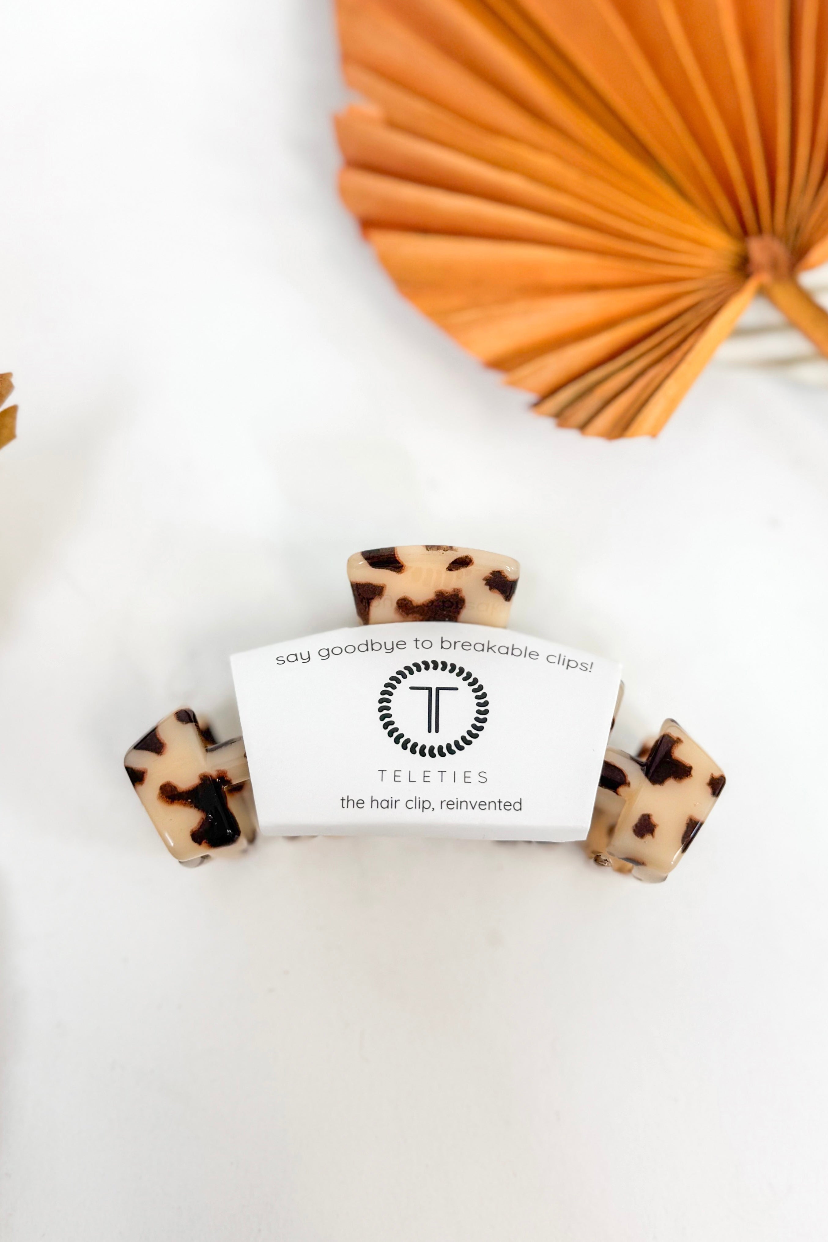 Blonde Tortoise Medium Claw Clip by Teletie