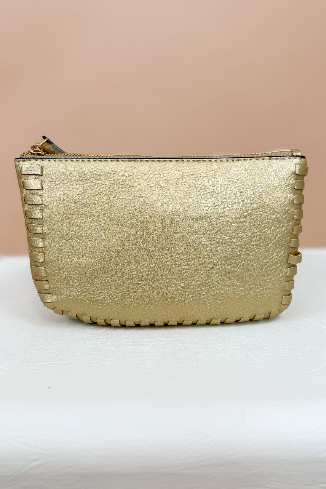 Gold Bonnie Crossbody &amp; Wristlet