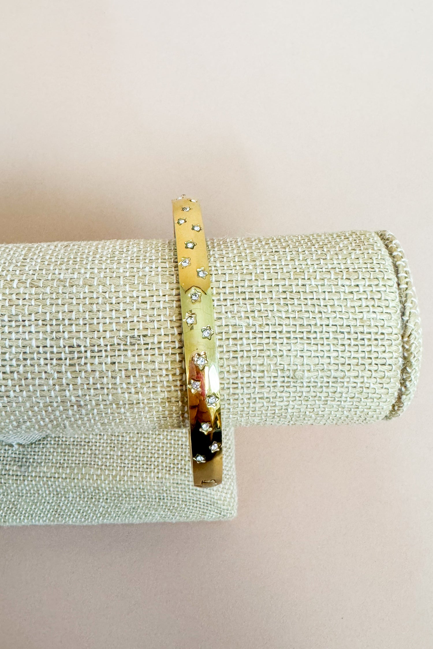Dana Thin Star Crystal Bangle