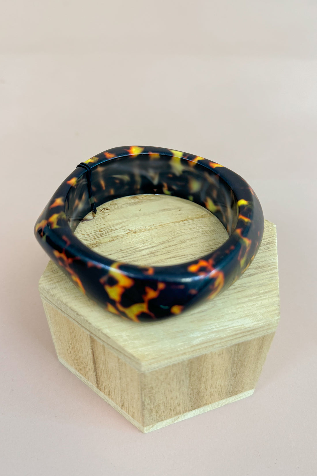 Anna Tortoise Acrylic Bracelet