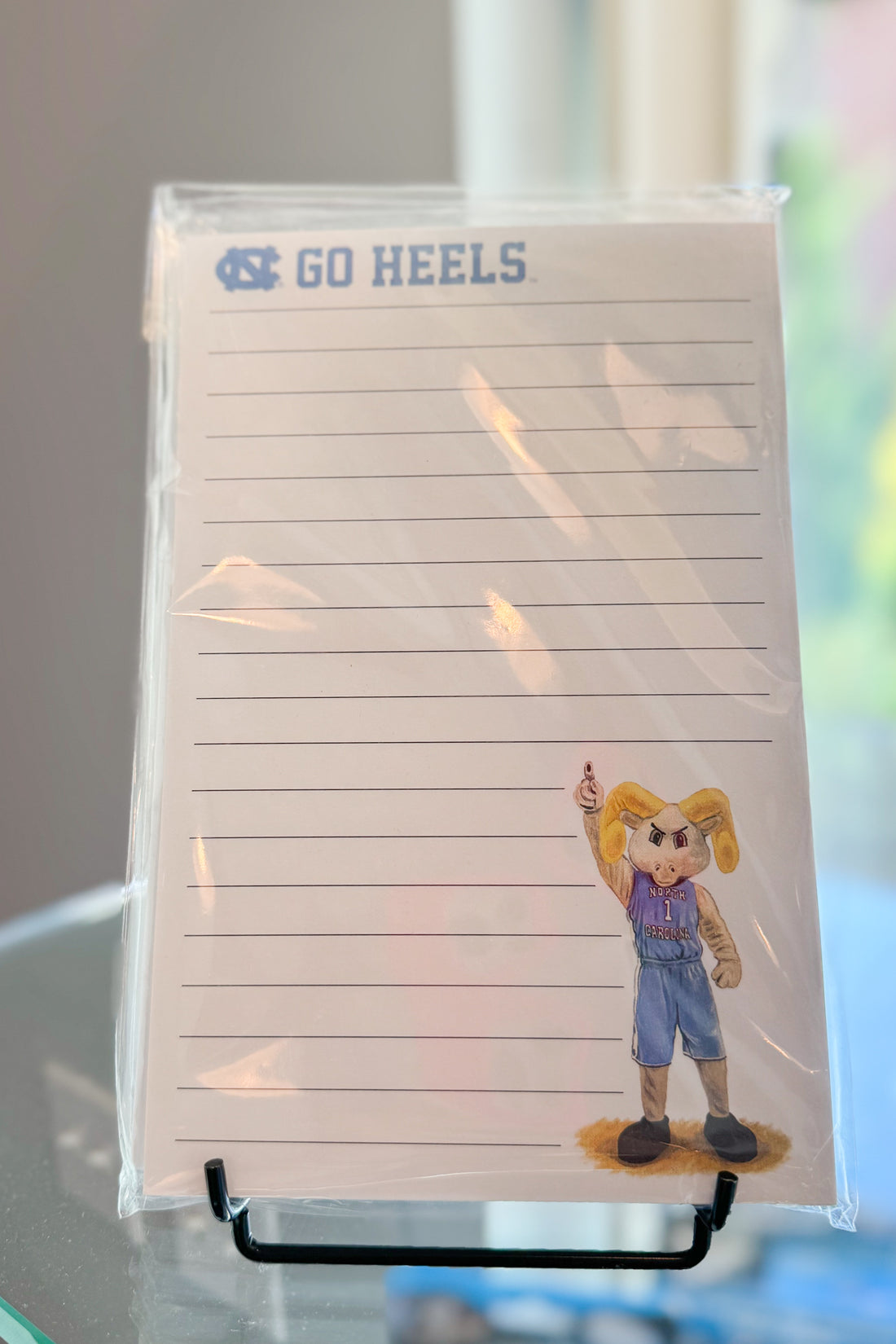 UNC Mascot 5x8 Notepad