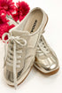 Mackay- Gold Slip On Sneakers