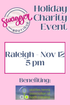 A pink promotional flyer for the &