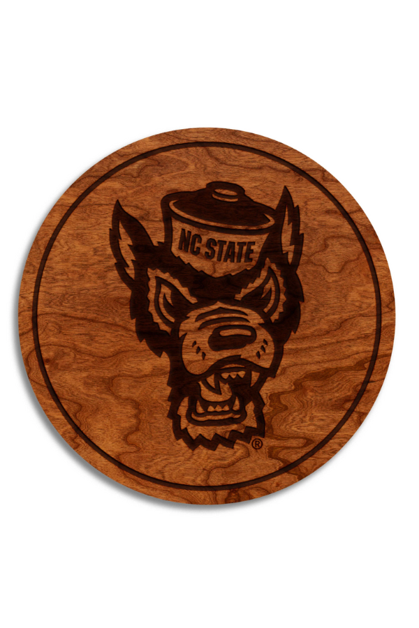 NCSU Tuffy Head Coaster