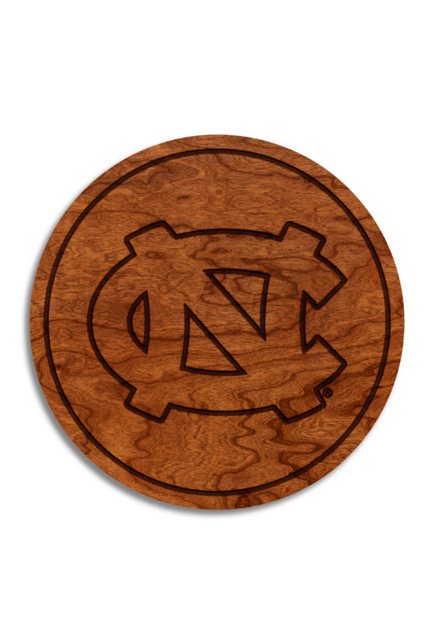 UNC &quot;NC&quot; LETTER COASTER