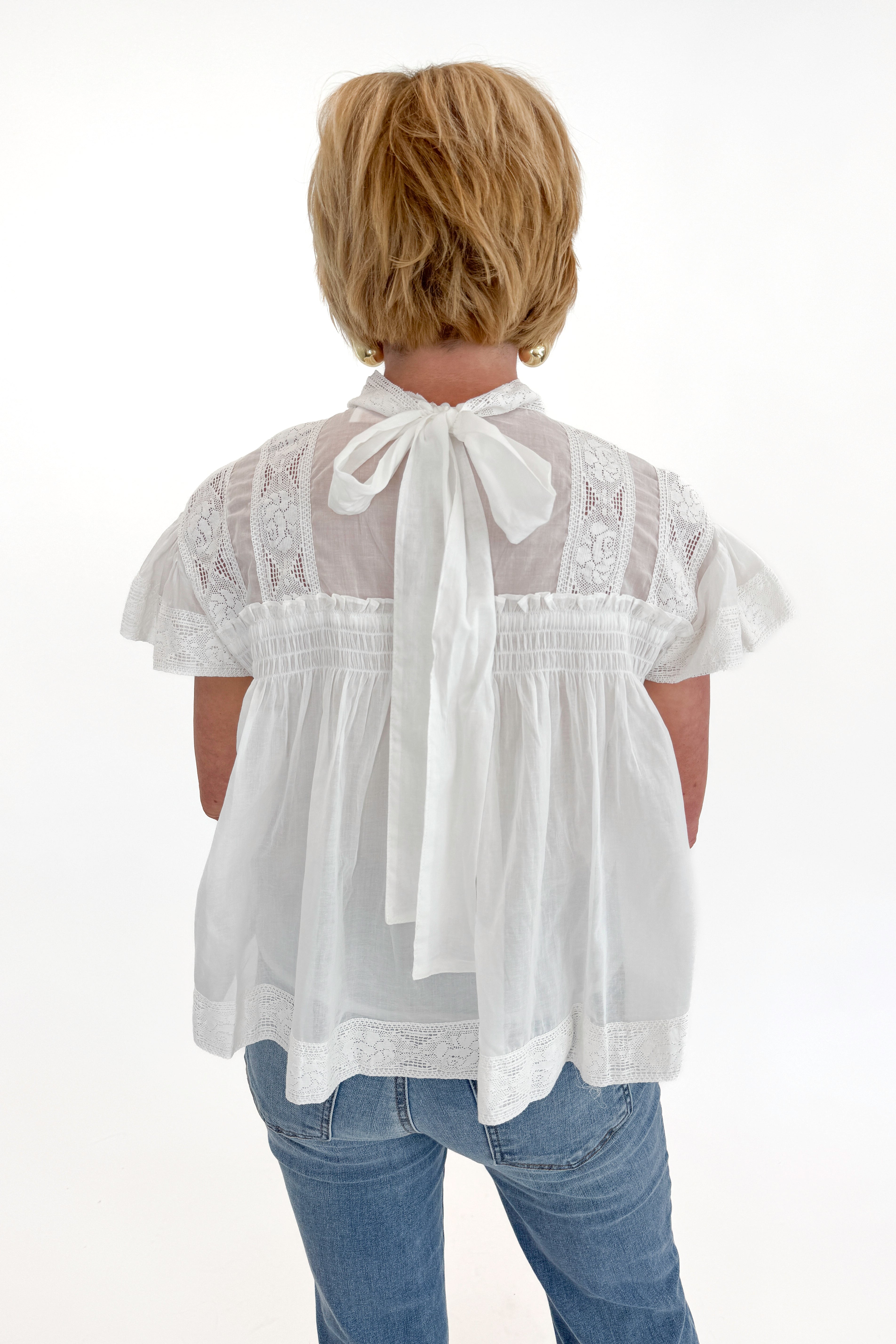 Back view of woman wearing Swagger Boutique&