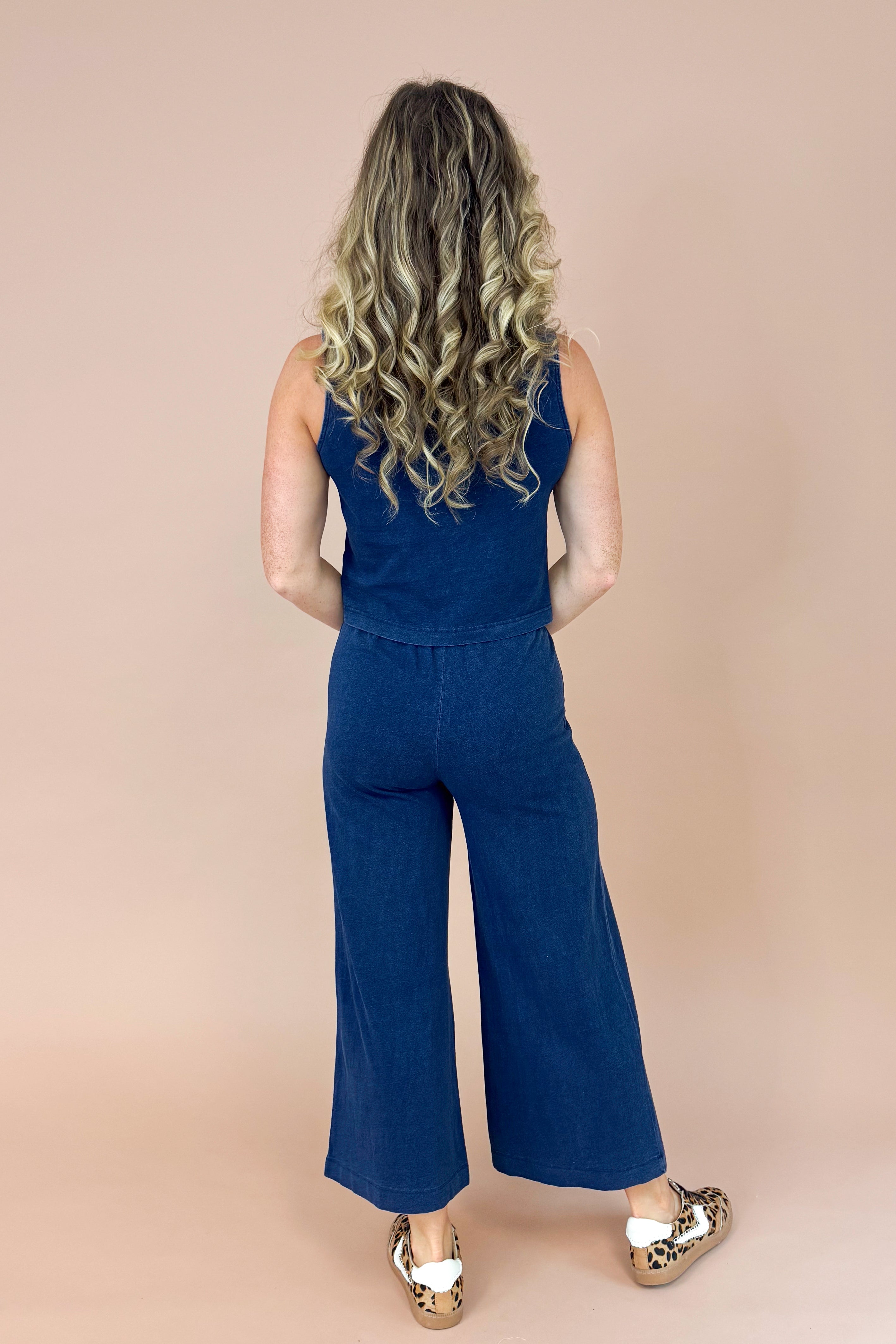 Scout Jersey Denim Pants In Indigo by Z Supply