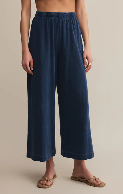 Scout Jersey Denim Pants In Indigo by Z Supply