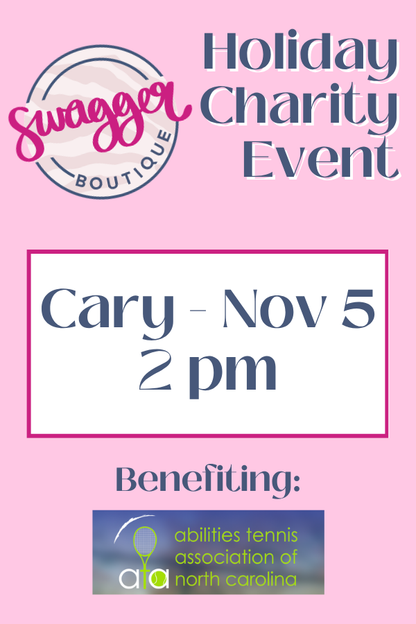 A pink flyer for the &