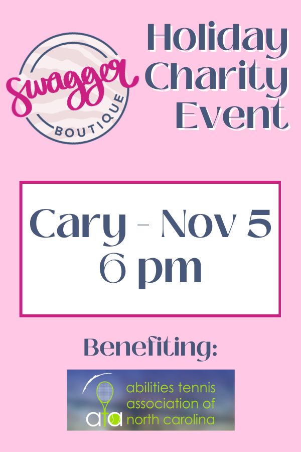 A pink flyer for the &