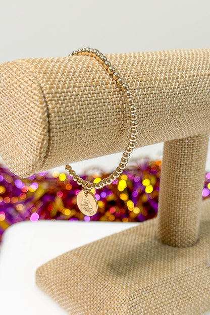 eCollegiate Classic Gold 3mm Bracelet