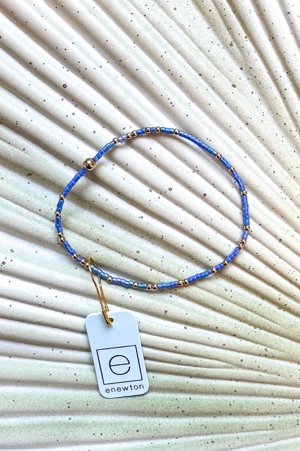 Hope Unwritten Bracelet - Bright Blue by e newton
