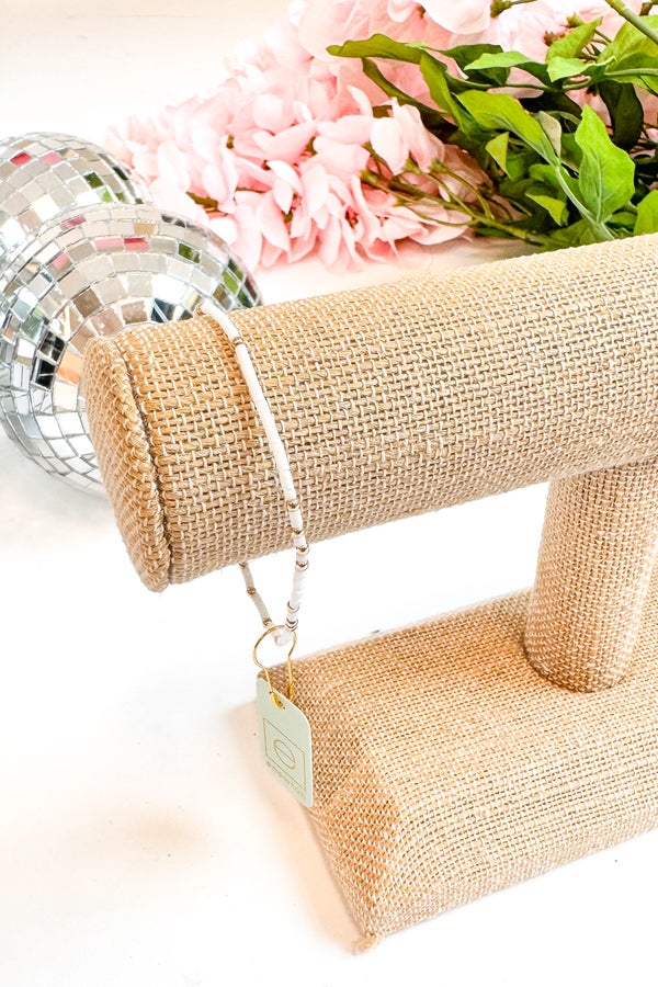 Hope Unwritten Bracelet - White by e newton