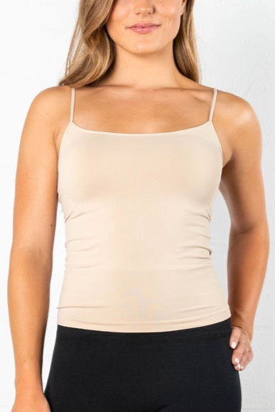 Nikibiki Nude Thin Mid Length Cami